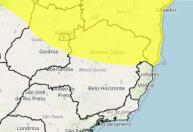 Alerta de tempestade: confira as 186 cidades de MG que podem ser atingidas nesta terça-feira (27)