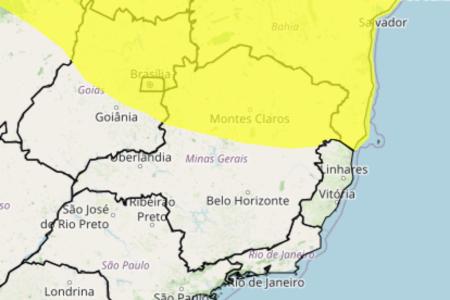 Alerta de tempestade: confira as 186 cidades de MG que podem ser afetadas nesta terça-feira (27)