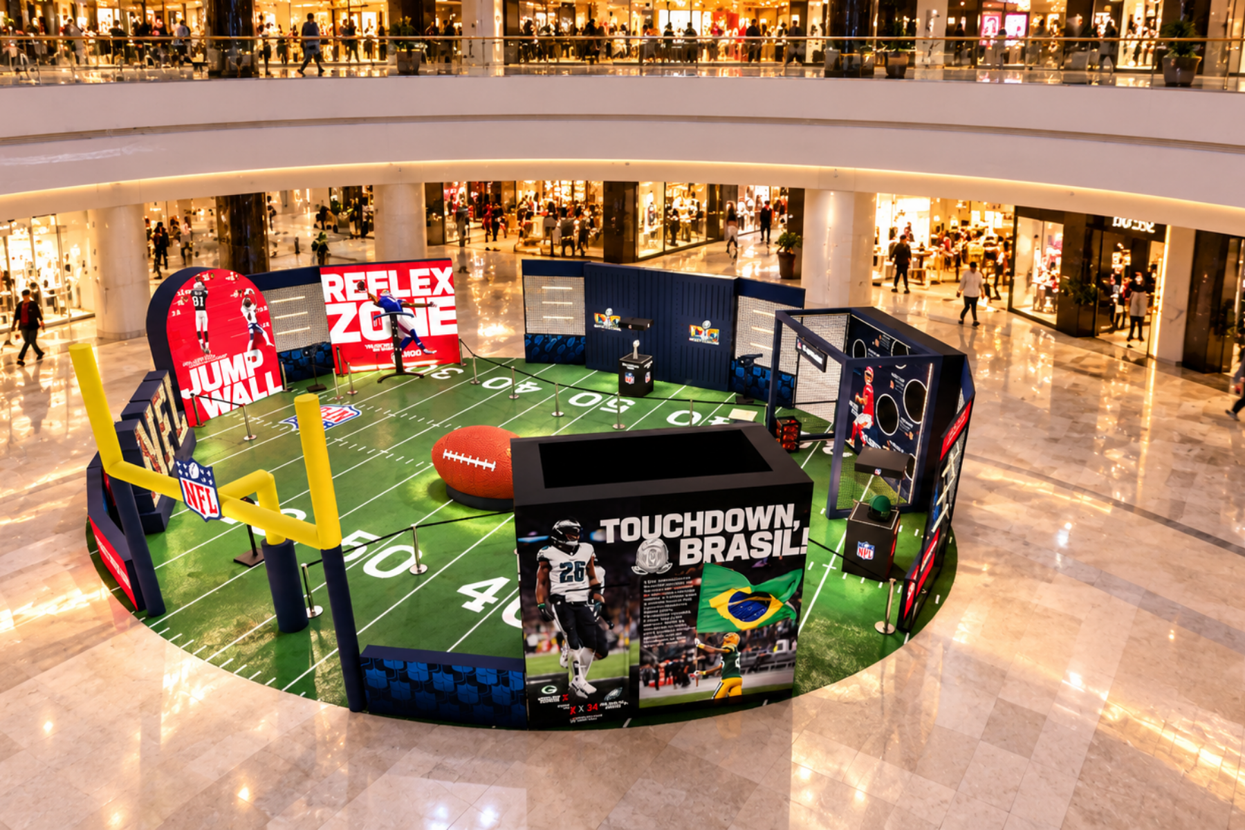 NFL anuncia evento oficial da liga em Belo Horizonte; conheça a 'NFL Experience'