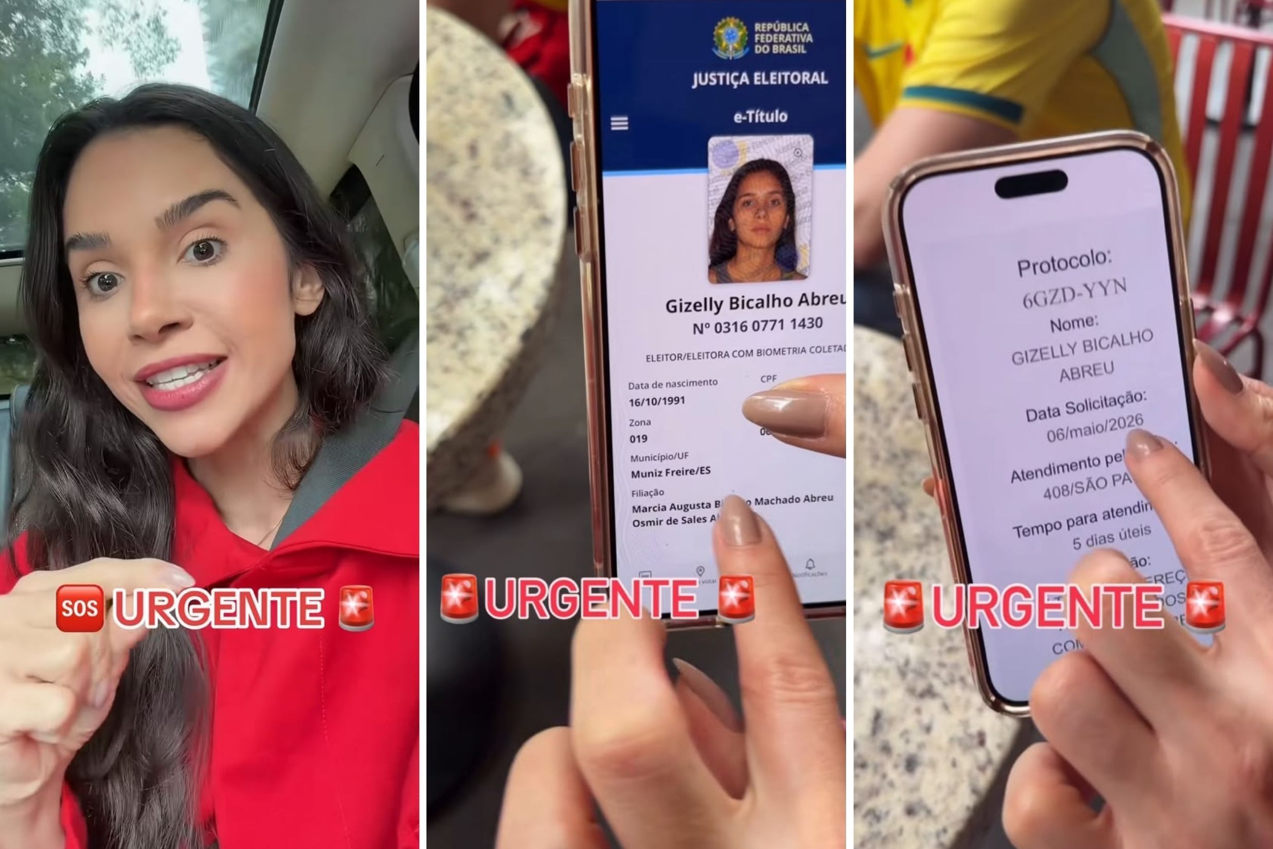 Ex-BBB Gizelly Bicalho denuncia mudança de local de votação no 2º turno, mas TSE nega
