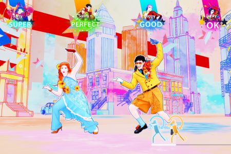 NUEVAYOL, de Bad Bunny, em Just Dance: Decades of Hits • Divulgação/Ubisoft