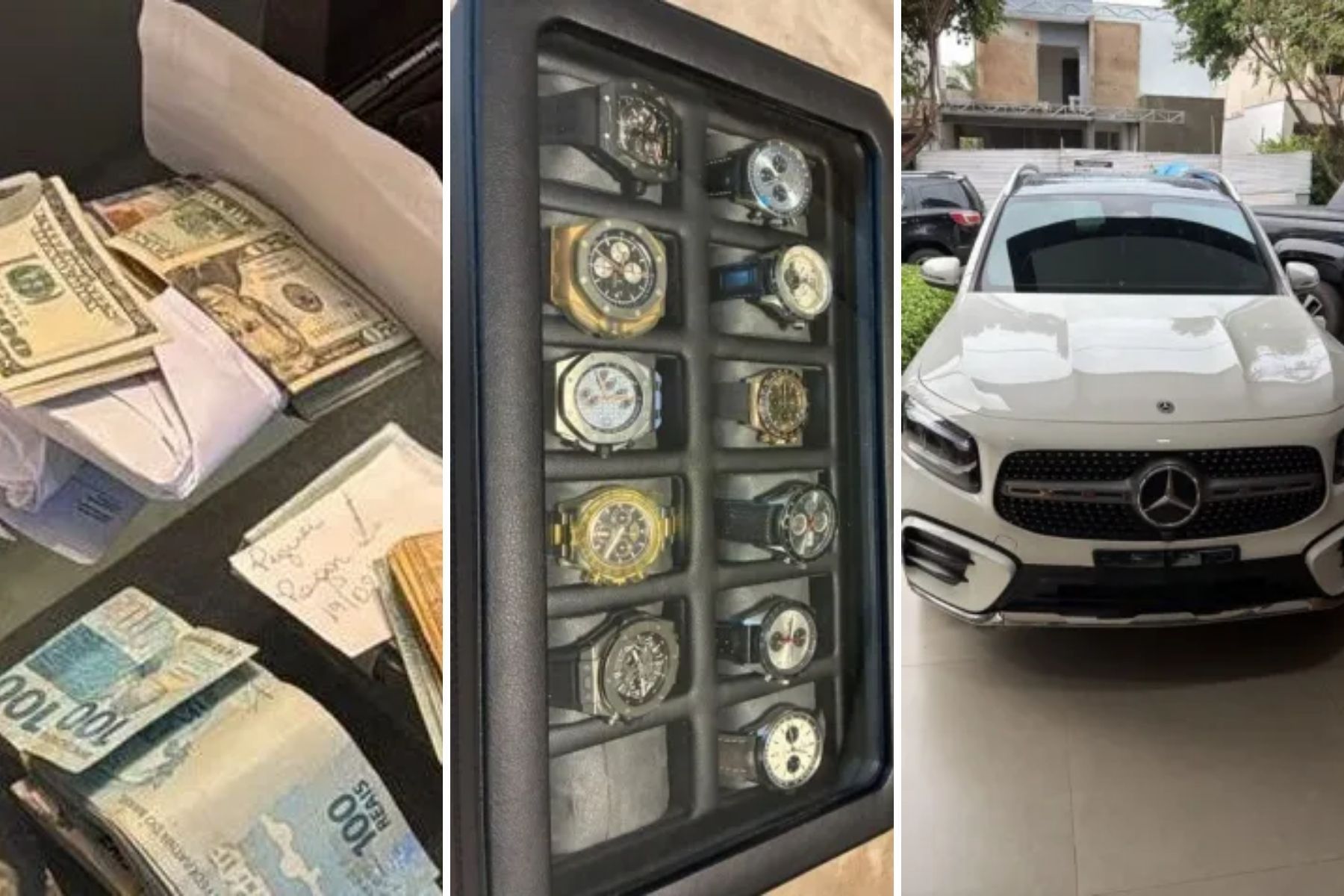 PF apreende relógios e carros de luxo de presidente do TCE-MT alvo de operação