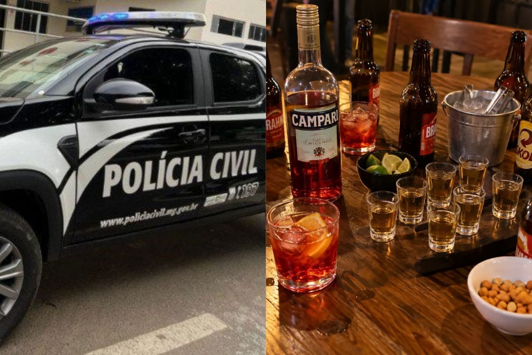 PC diz que vai investigar pai e filho que agrediram garçom em bar tradicional de BH