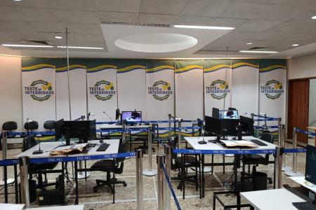 Teste de integridade no TRE-MG