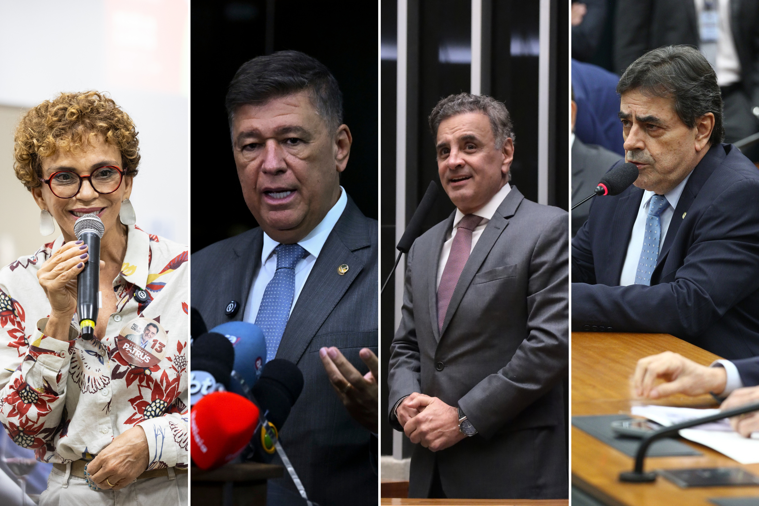 Datafolha em MG: Marília tem 13%, Viana 11%, Aécio 11% e Sávio 9% na disputa ao Senado