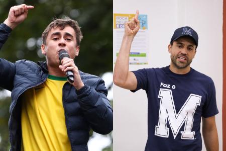 Nikolas Ferreira e Pablo Marçal