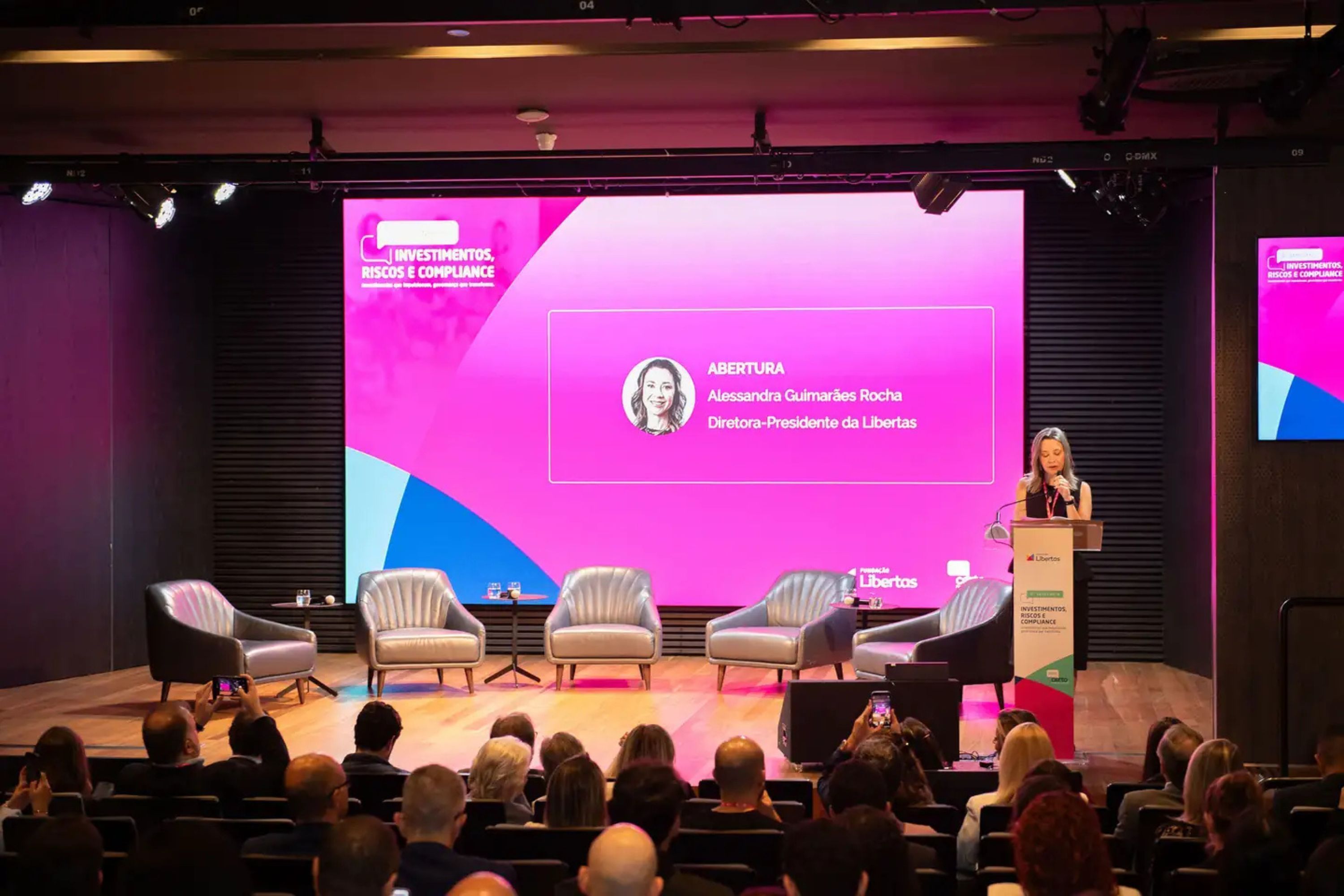 Seminário de investimentos da Fundação Libertas debateu os impactos na previdência complementar