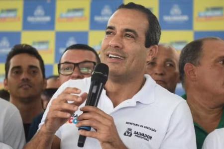 O prefeito de Salvador, Bruno Reis