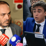 Nikolas exclui Carlos Bolsonaro de 'colinha' eleitoral em Santa Catarina