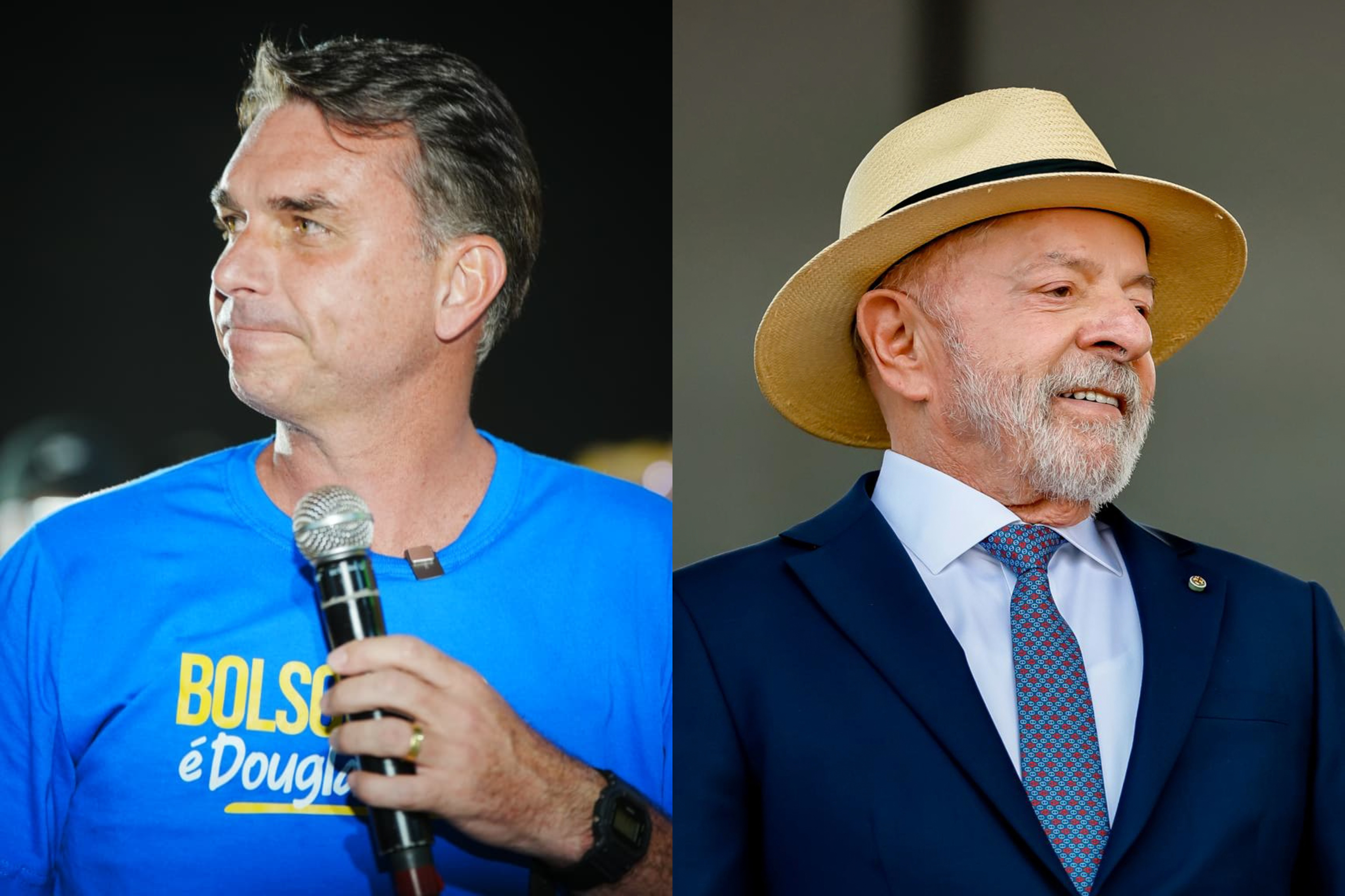 Pesquisa Quaest para o 2º turno: Flávio Bolsonaro soma 44% e Lula tem 42%