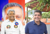 Atlas na Bahia: Jerônimo lidera em votos válidos no 1º turno com 51%; ACM Neto tem 47%