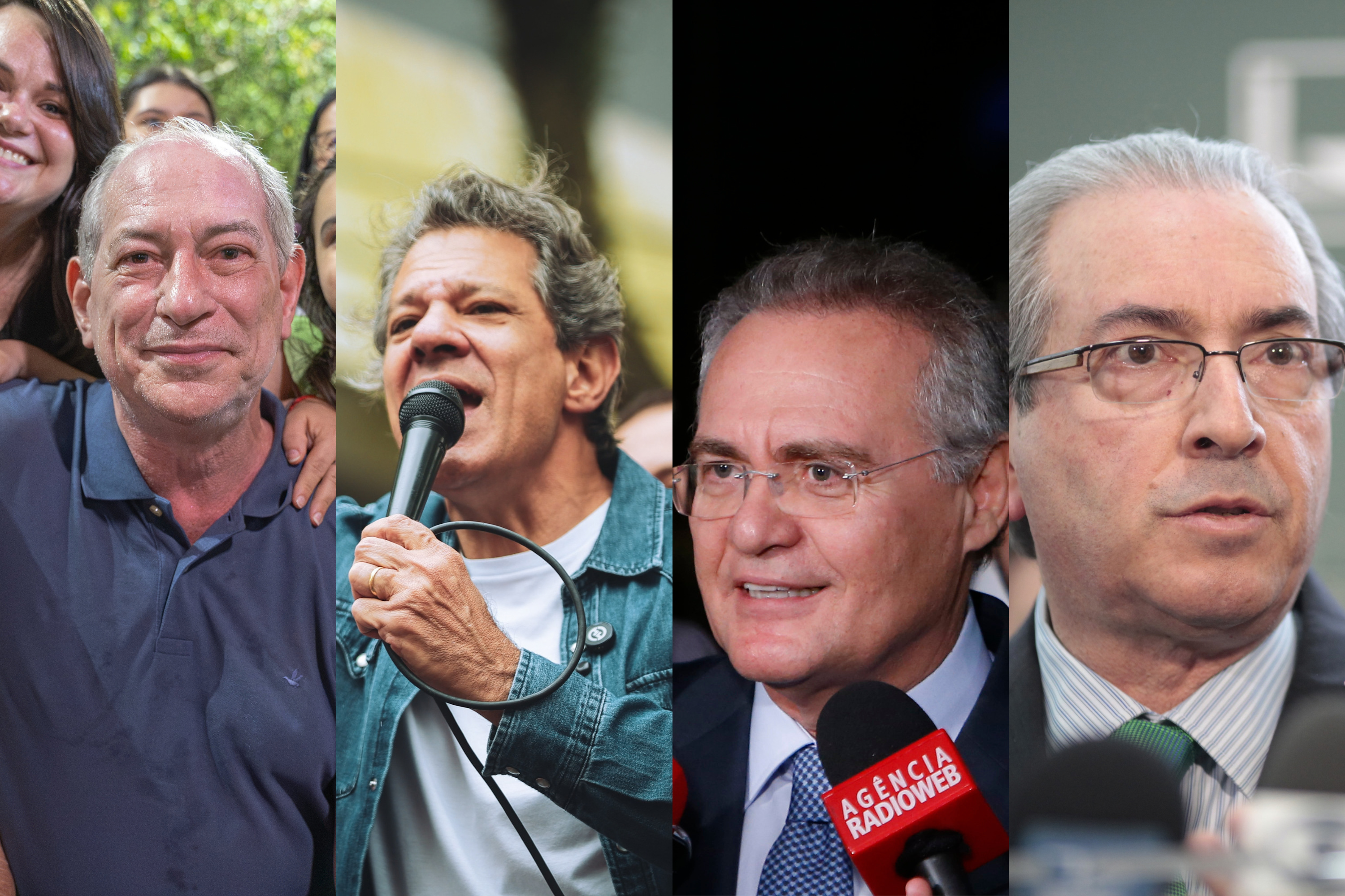 Haddad, Cunha, Aécio, Calheiros e mais nomes da política não foram eleitos em 2026
