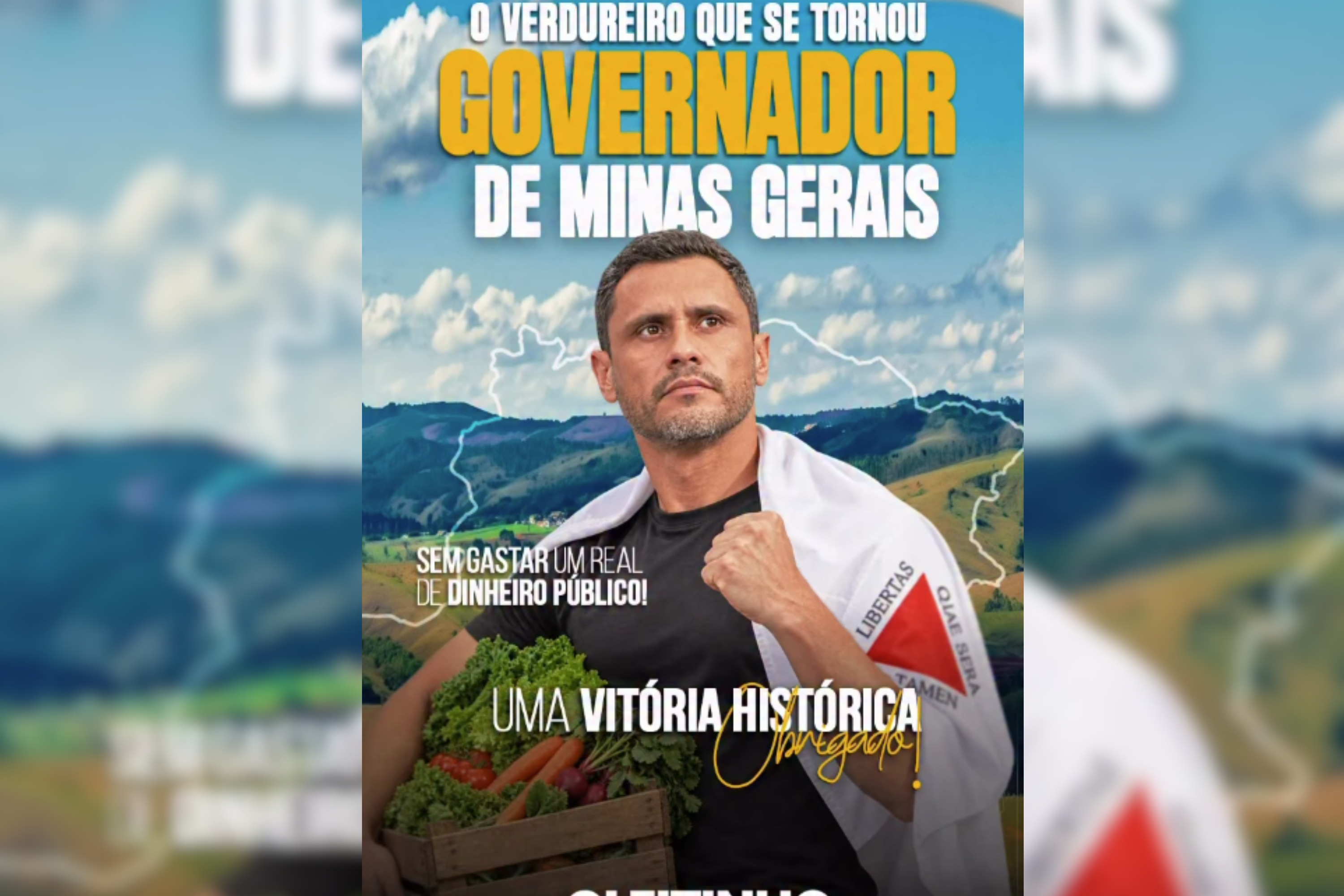Cleitinho comemora eleição ao governo de Minas nas redes sociais: 'O povo venceu'