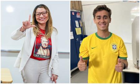 Janja e Nikolas trocaram farpas em atos realizados em dias consecutivos em BH