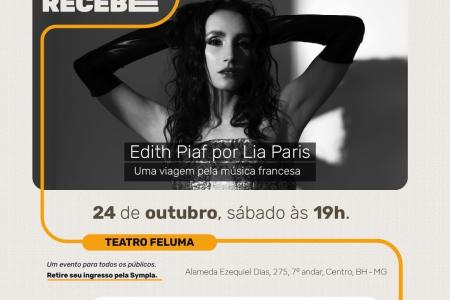 Clássicos da canção francesa: Lia Paris apresenta tributo a Edith Piaf no Teatro Feluma