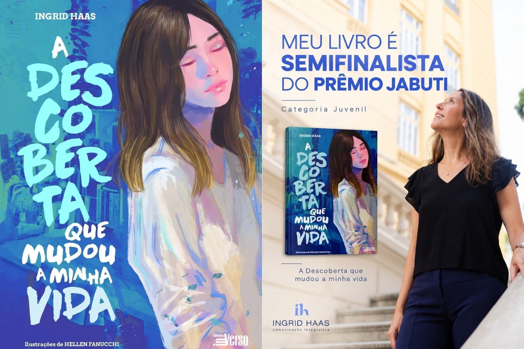 Livro de Ingrid Haas sobre diversidade e inclusão é semifinalista do Prêmio Jabuti