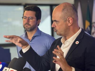 Luís Eduardo Falcão (Republicanos) e Mateus Simões (PSD)