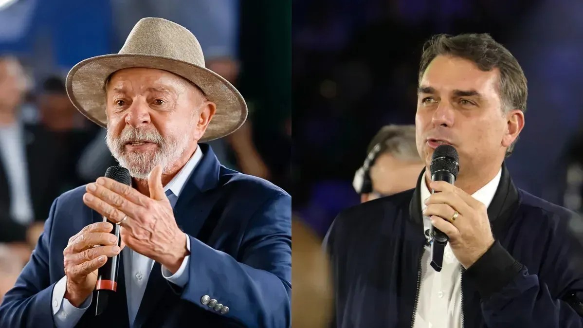 Pesquisa Vox Brasil: Lula tem 44,2% das intenções de voto no 2º turno; Flávio, 42,7%