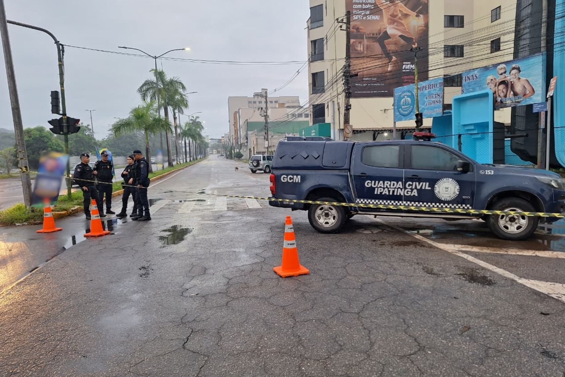 Avenida Zita de Oliveira é fechada parcialmente em Ipatinga para operação das Eleições 2026