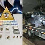 Perseguição policial termina em acidente e apreensão de drogas e munições em Ipatinga