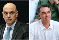Moraes proíbe contato de Flávio Bolsonaro com Willer Tomaz e cancela passaportes do senador