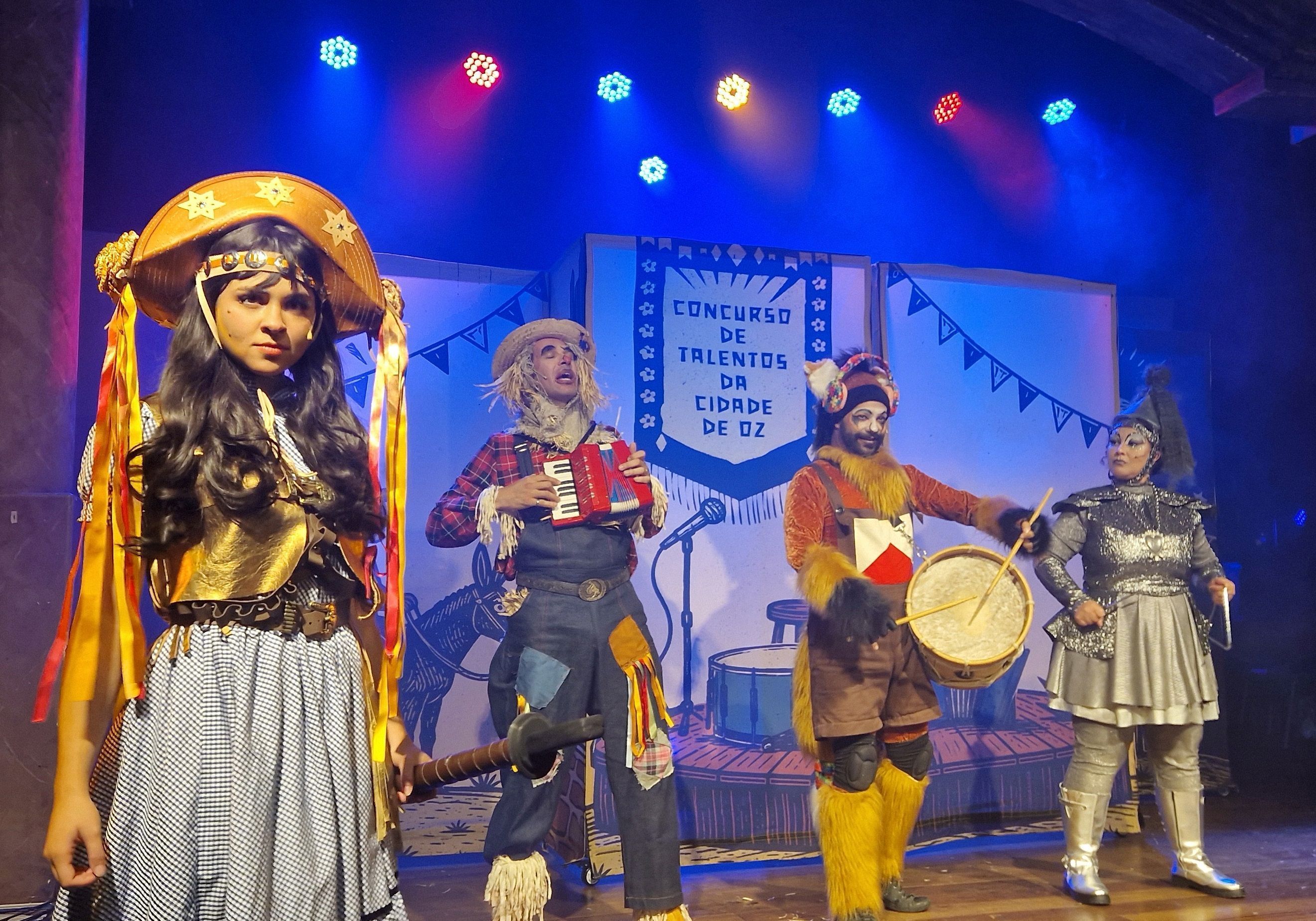 Musical 'Maria Bonita na Cidade de Oz' estreia em BH com releitura nordestina de clássico infantil