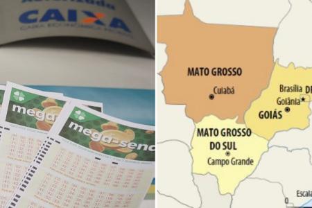 Sete apostas de cidades do Centro-Oeste do Brasil quase acertam prêmio principal da Mega-Sena