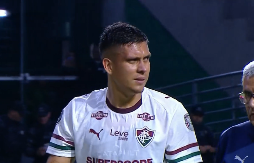 Fluminense perde zagueiro titular no primeiro tempo contra o Palmeiras