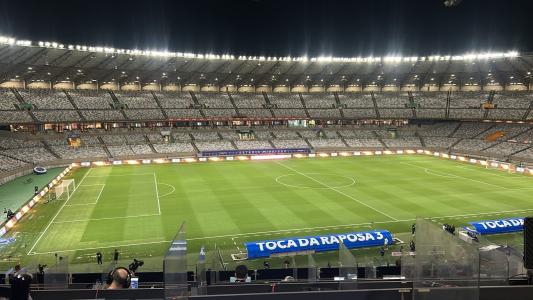 Mineirão, palco do jogo entre Cruzeiro e São Paulo