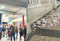 Domingo de eleição em Juiz de Fora tem filas e sujeira nas ruas