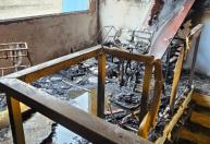 Moradora sofre queimaduras de 1º grau após incêndio em residência em MG