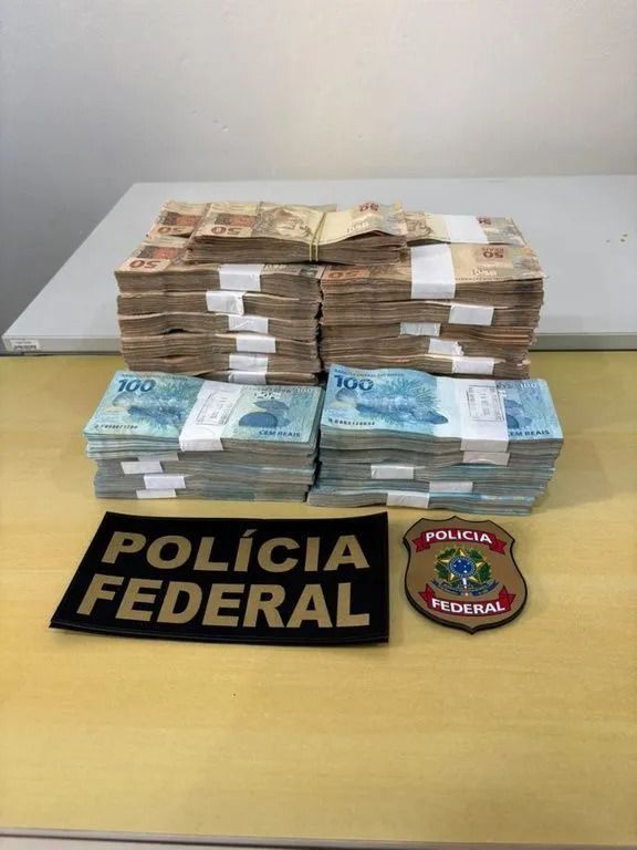 PF apreende R$ 305 mil em espécie após saque no RS e investiga crime eleitoral