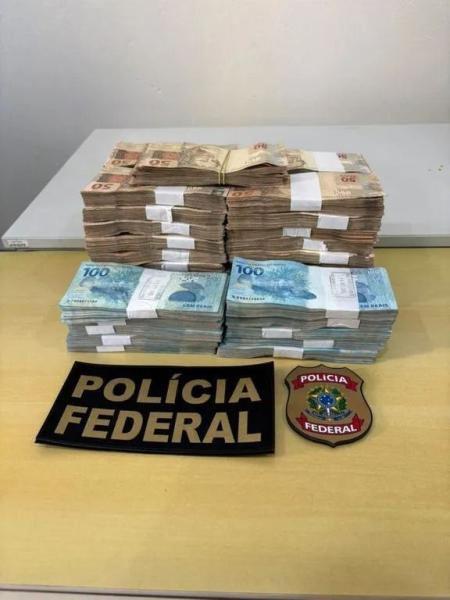 Polícia Federal reteve R$ 305 mil em espécie e investiga lavagaem de dinheiro e crime eleitoral