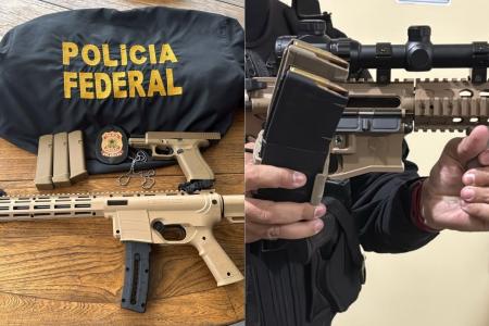 PF prende policiais suspeitos de vender armas e passar informações para traficante Peixão no Rio
