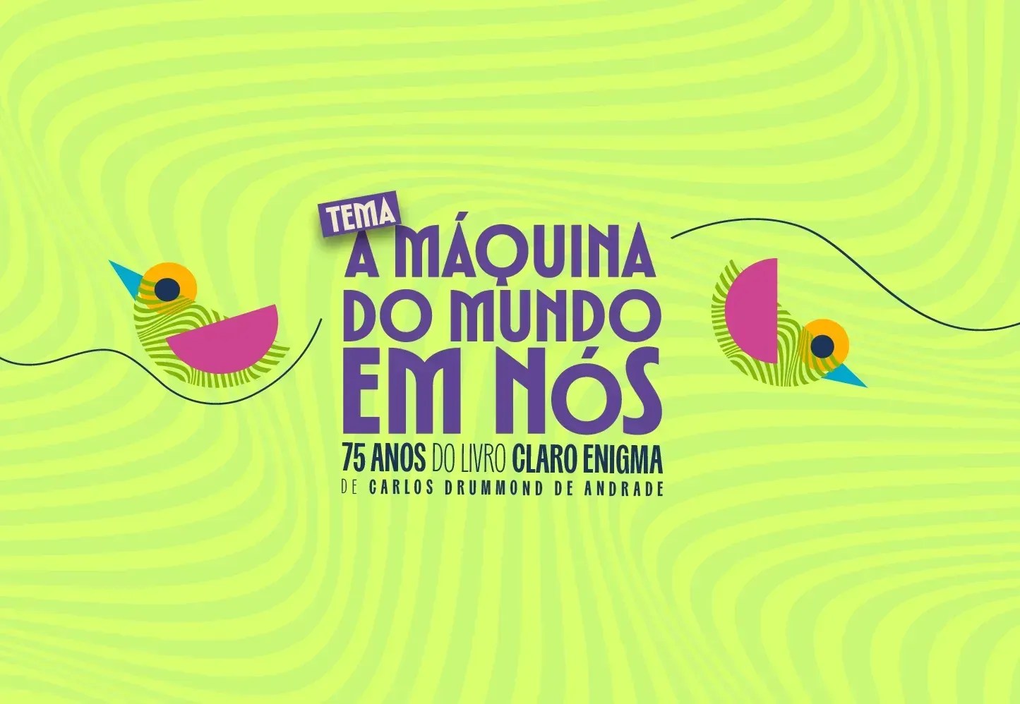 Flitabira 2026 celebra obra de Drummond com programação gratuita em Itabira
