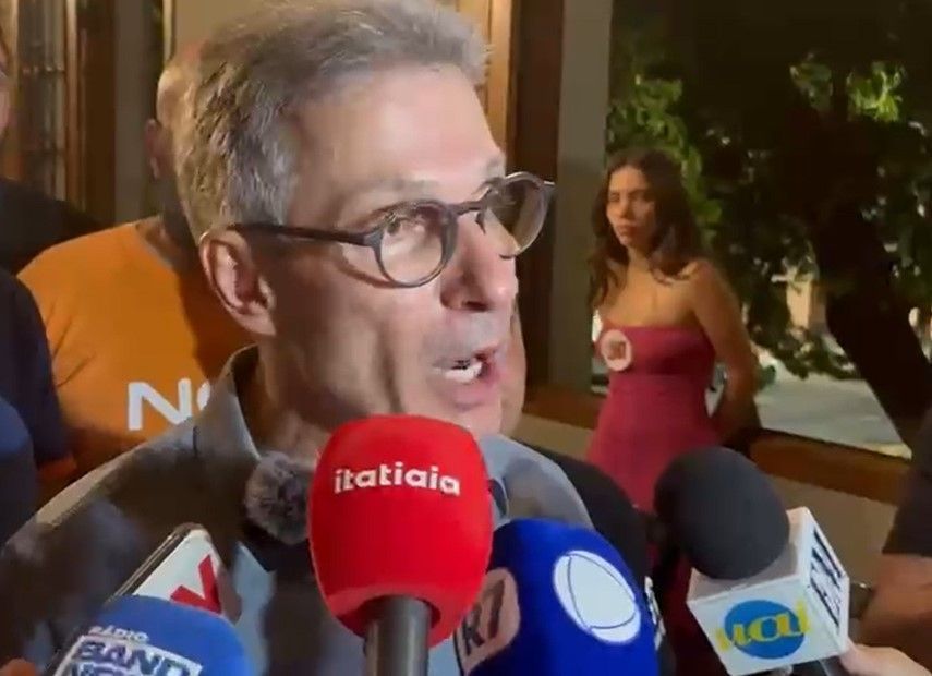 Zema diz que está satisfeito com resultado da eleição: ‘O Novo superou a cláusula de barreira’