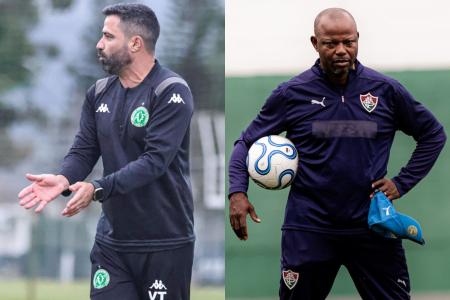 Rafael Lacerda x Marcão: técnico se enfrentam pelo Brasileiro