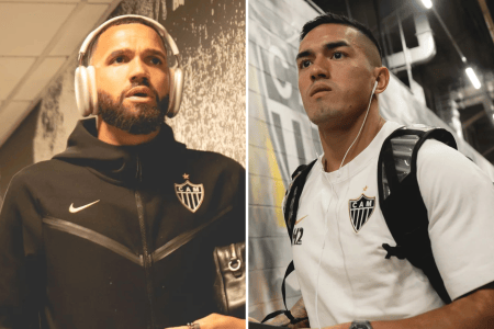 Everson e Tomás Cuello, titulares do Atlético