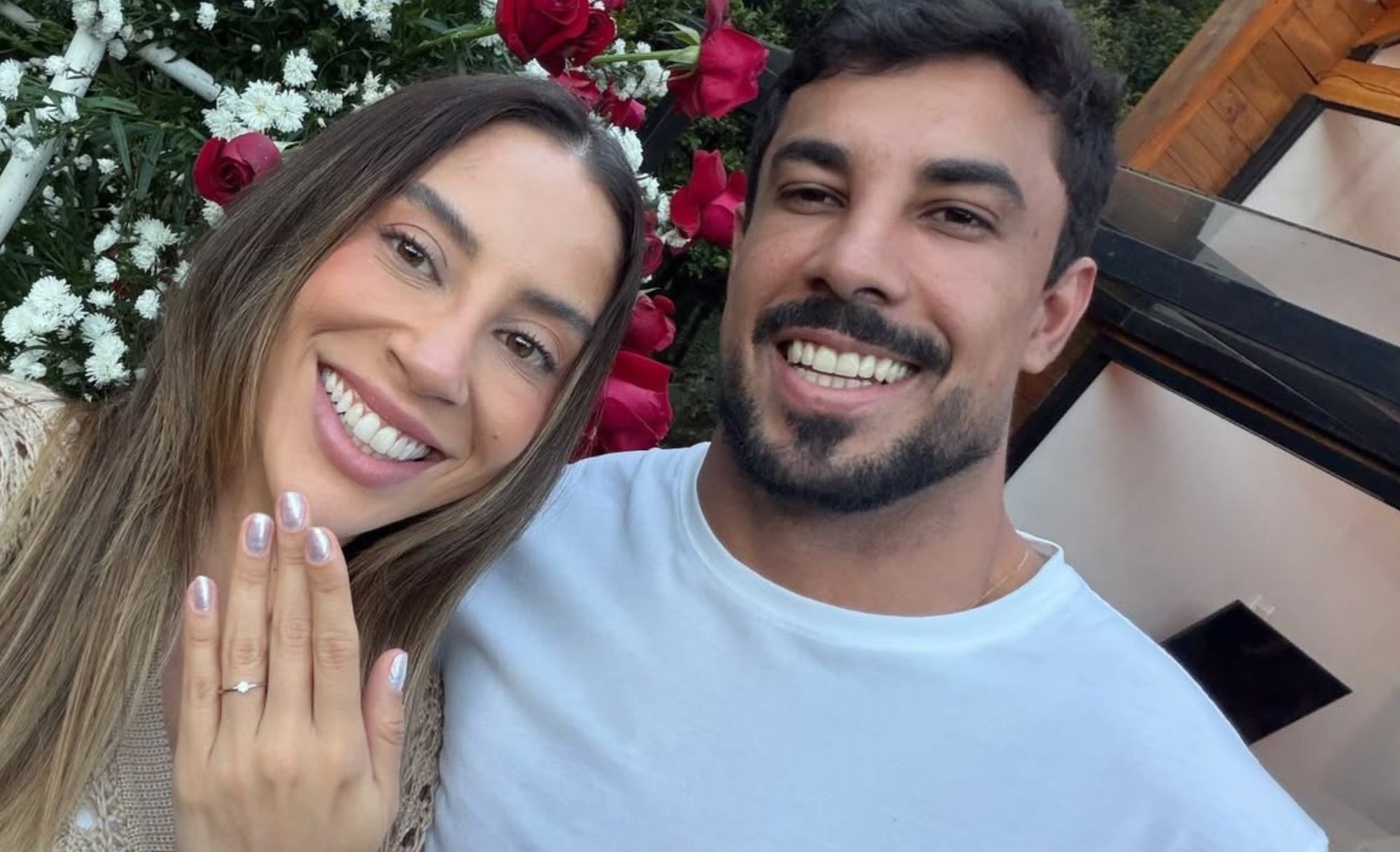 Renata Saldanha, campeã do BBB 25, é pedida em casamento por Maike; vídeo