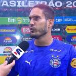 Goleiro do Bahia é direto sobre pênalti perdido por Reinaldo no final do jogo