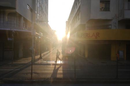 Rua São João vista da Avenida Rio Branco