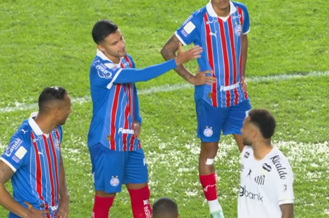 Santos x Bahia: dublador revela discussão entre Neymar e Nestor que terminou em expulsão