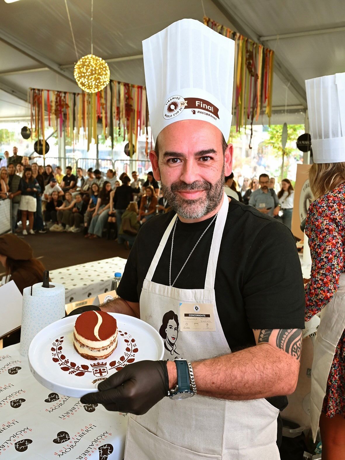Brasileiro Marcos Muzzi fatura Copa do Mundo de Tiramisù, na Itália