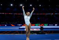 Rebeca Andrade explica estratégia para conquistar ouro na final do salto