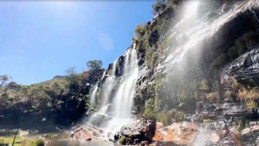 Cachoeiras são atrações de Gouveia