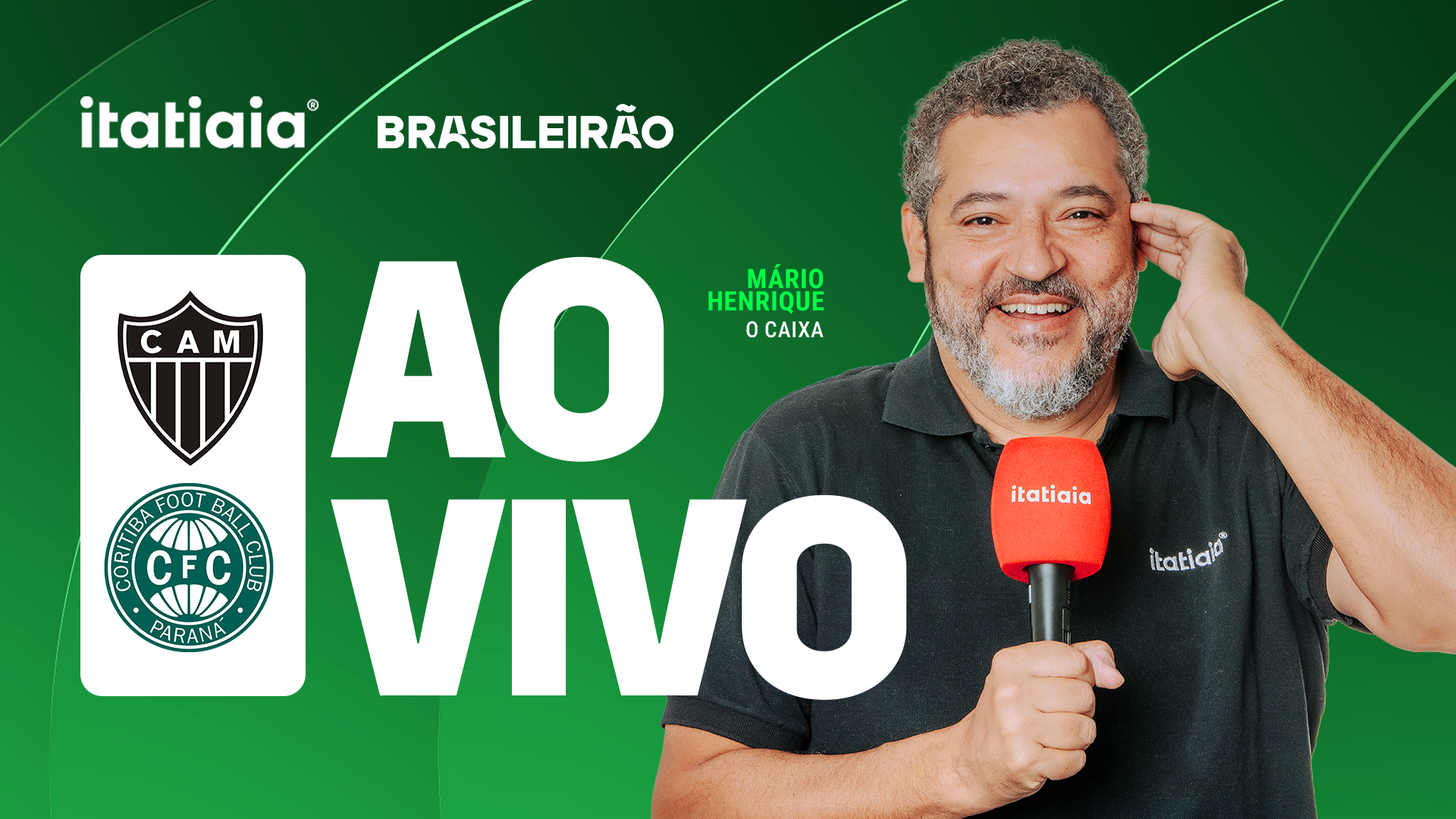 Atlético x Coritiba: assista, ao vivo, à transmissão da Itatiaia