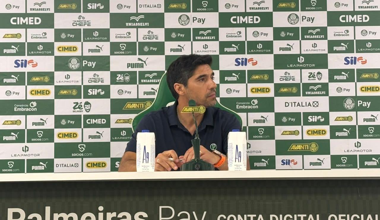 Técnico do Palmeiras, Abel se posiciona sobre imbróglio do Flamengo na Libertadores