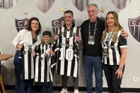 Atlético homenageia Eustáquio Ramos, jornalista da Itatiaia