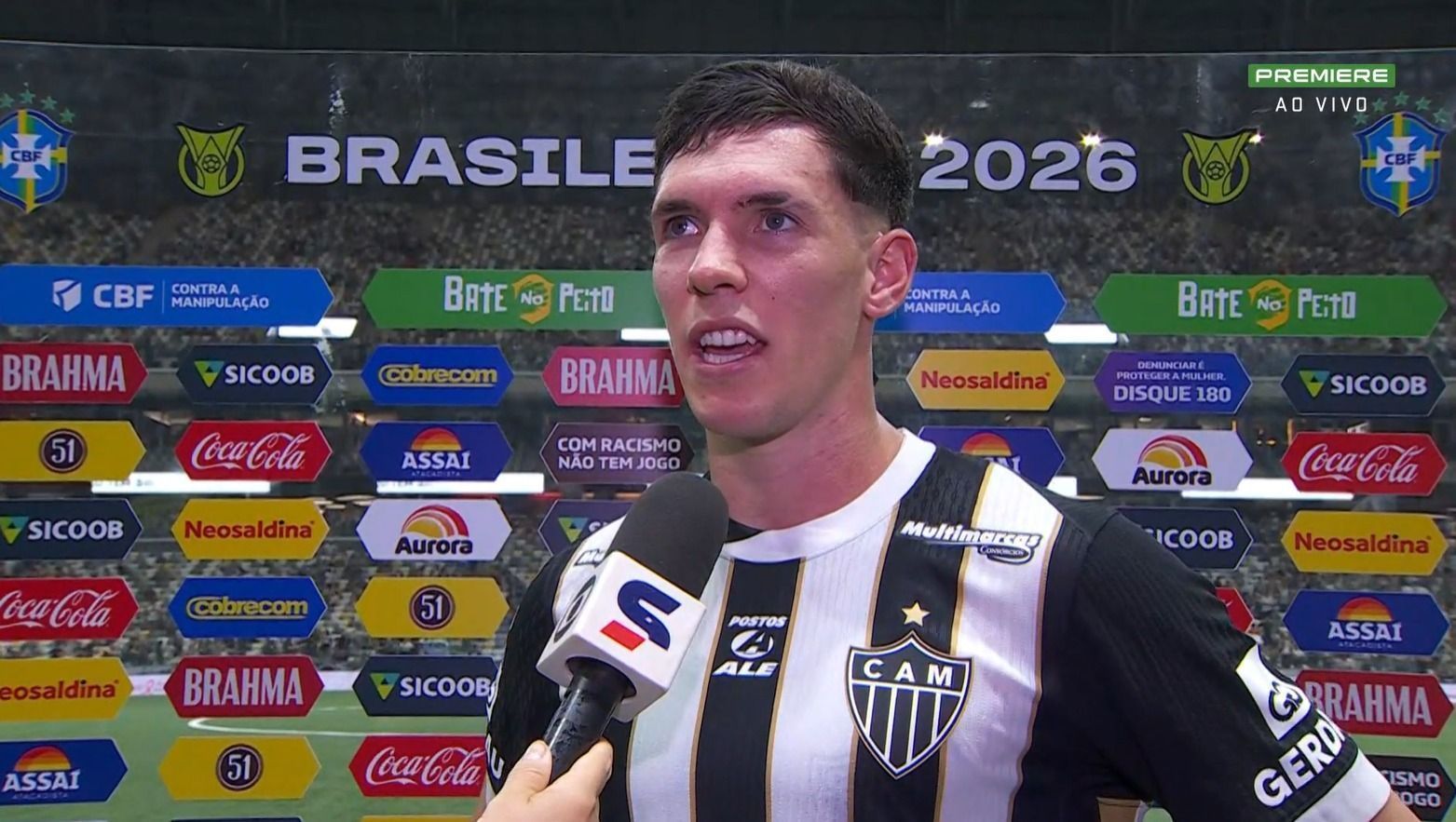 Autor de golaço pelo Atlético, Thiago Borbas celebra feito e projeta sequência da temporada