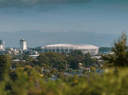 One New Zealand Stadium, em Christchurch, Nova Zelândia • Joel Kearns-Docker / Dennis Radermacher